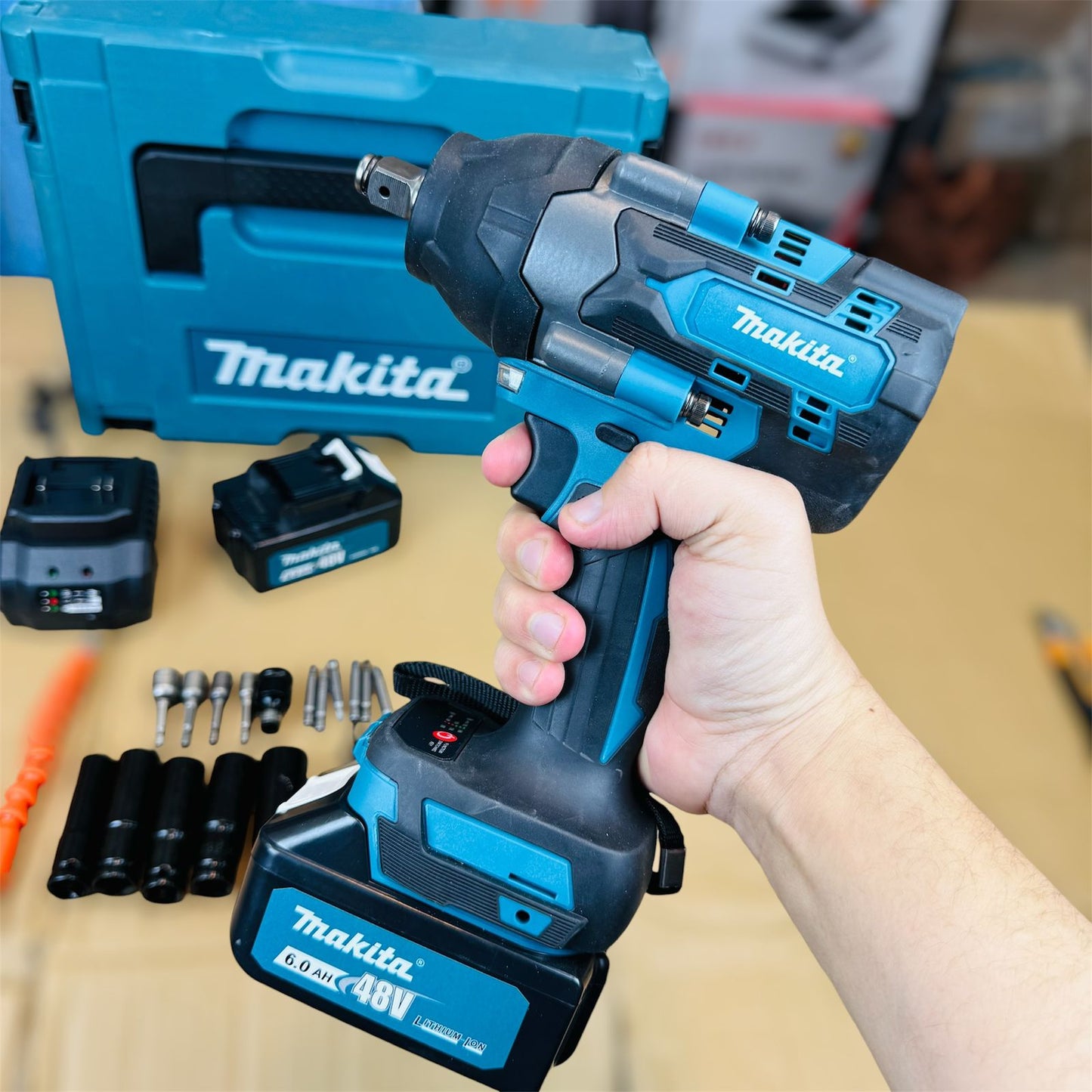 Makita 4 in 1 impact wencher set
