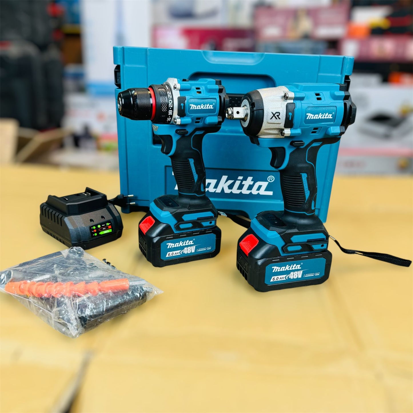 Makita drill & impact 30 pcs set