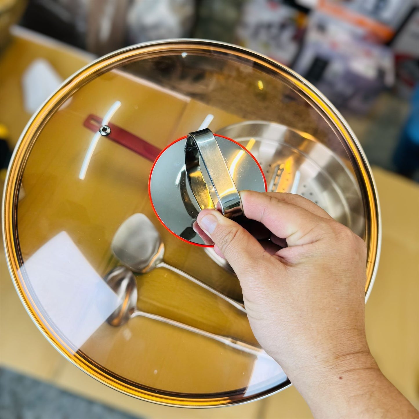 Germany lot honeycomb lesser coating Frypan