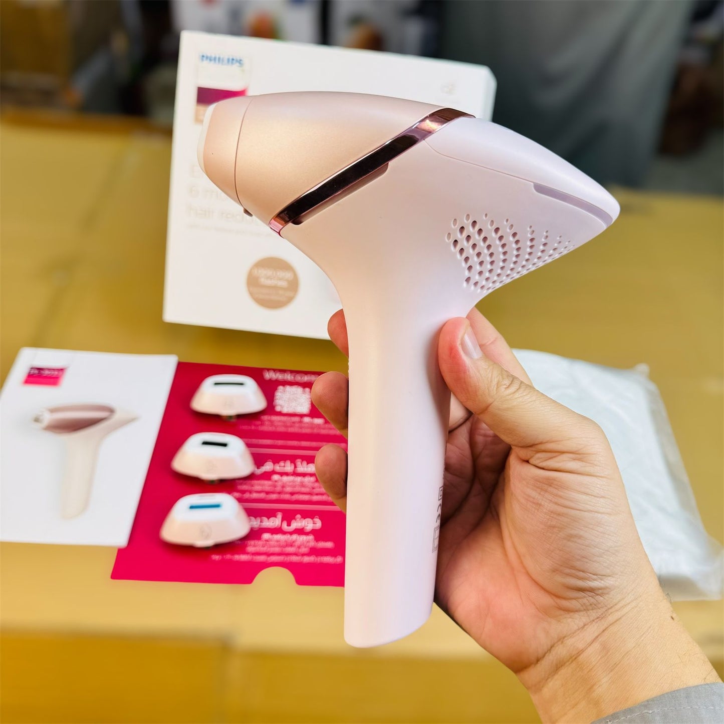 Philips lumea 9900 series ipl hair removal