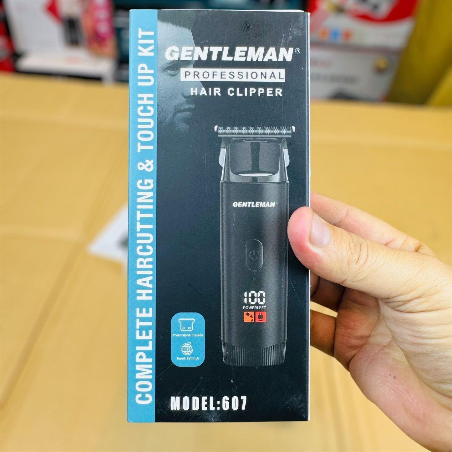 Gentleman rechargeable Hair Clippers & Trimmers 607