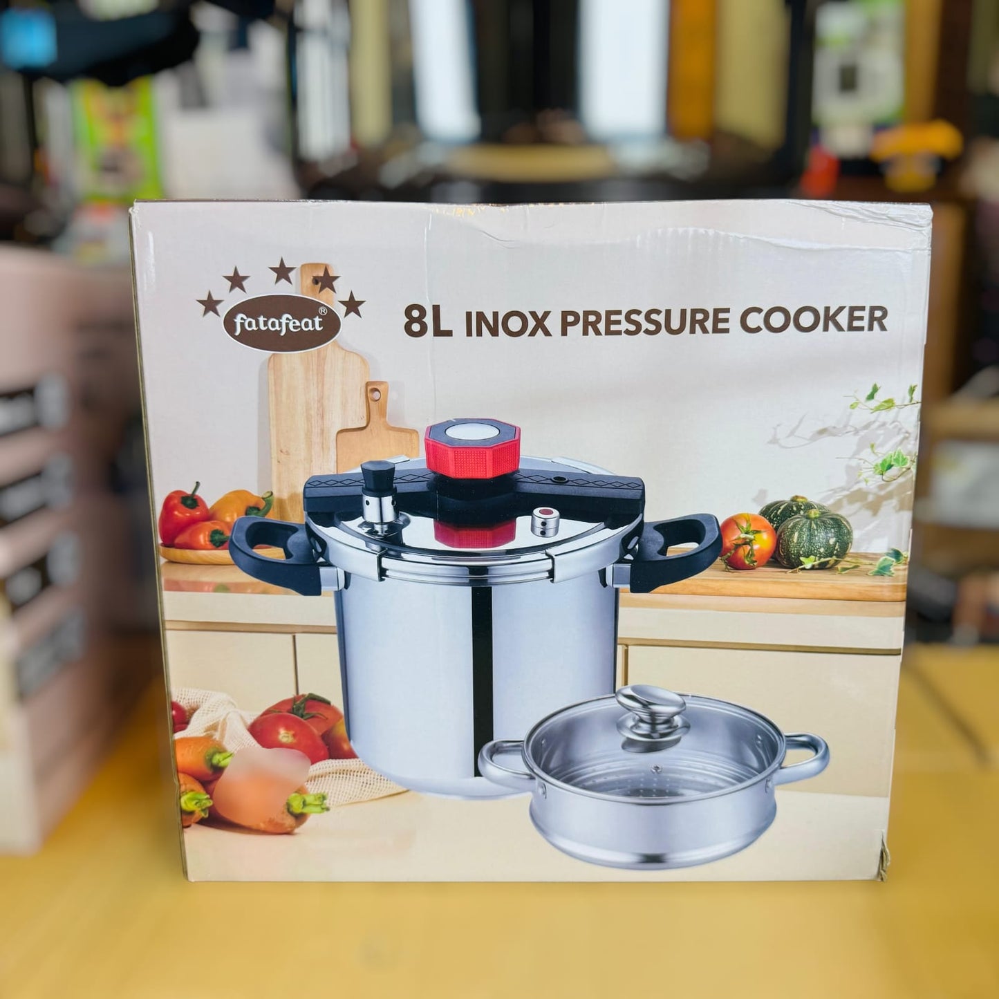 Fata  3 in 1  Pressure Cooker with food steamer