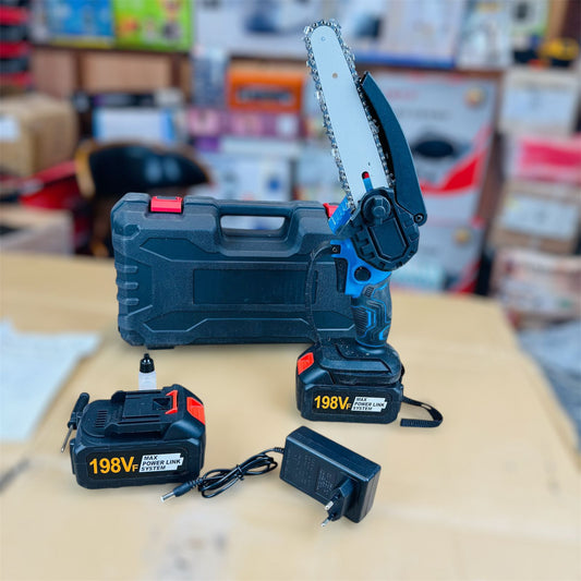 Rechargeable 6 inch 198v chainsaw