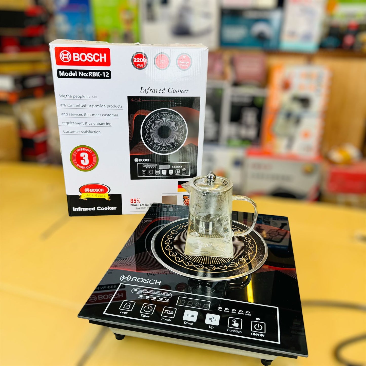 Bosch Infrared Cooker RBK-12 | Energy Efficient