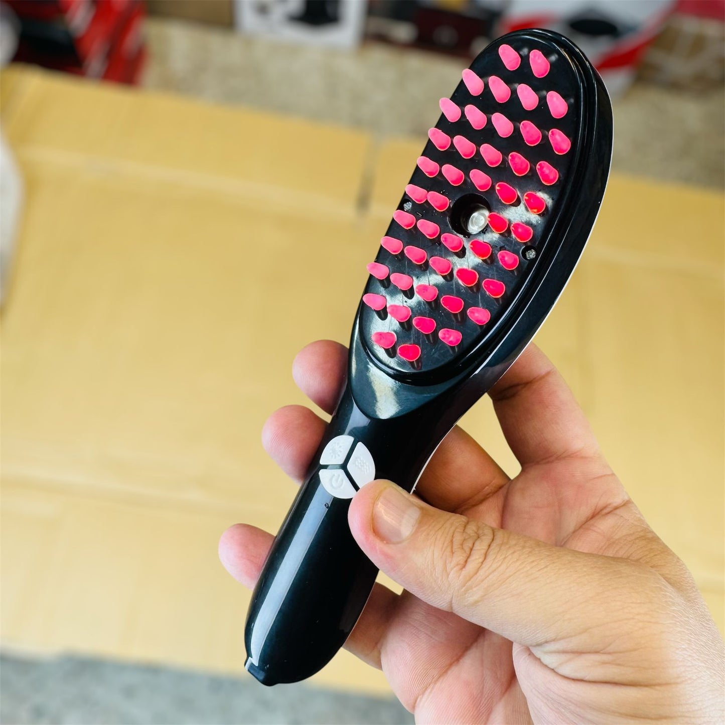 Rechargeable Scalp Massager with Steam option