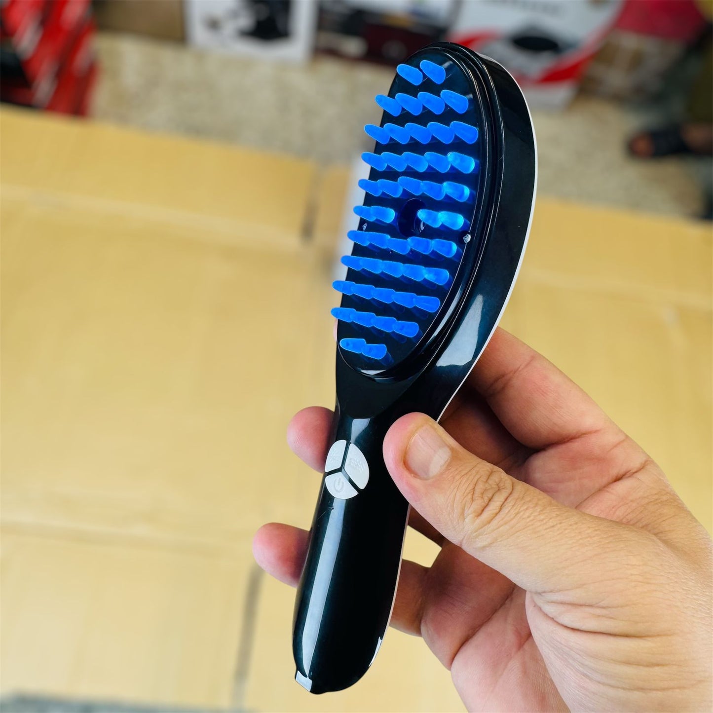 Rechargeable Scalp Massager with Steam option