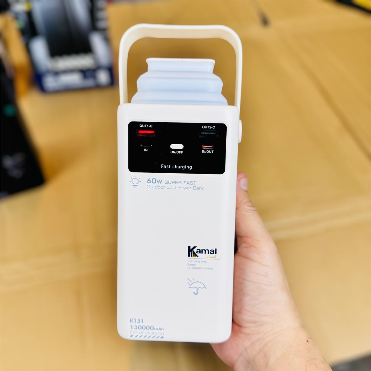 Kamal 1300000mAh Power Bank K131 ( made in dubai )