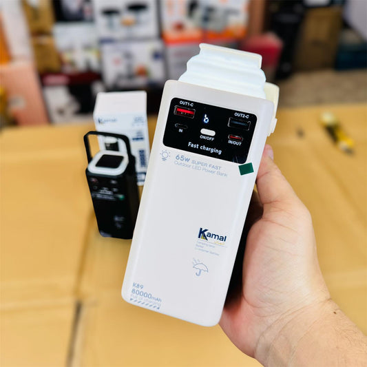 Kamal 80000mAh Power Bank K89 ( made in dubai )