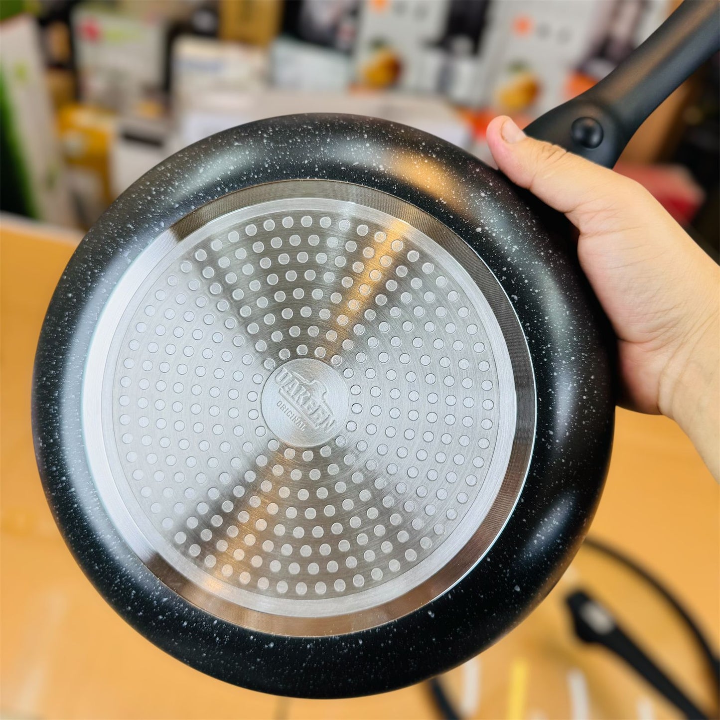 uakeen germany granite 28cm fry pan vk-1628