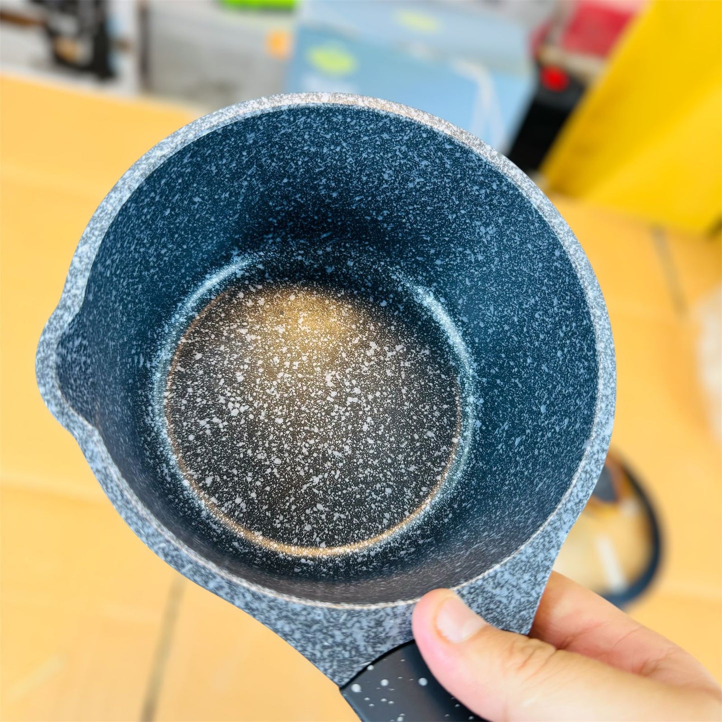 Uakeen Induction Die-Cast Granite Saucepan 16cm VK-N616