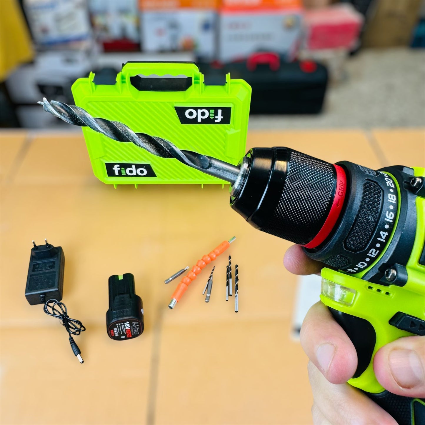 FIDO brushless Tighter Drill 16.8V