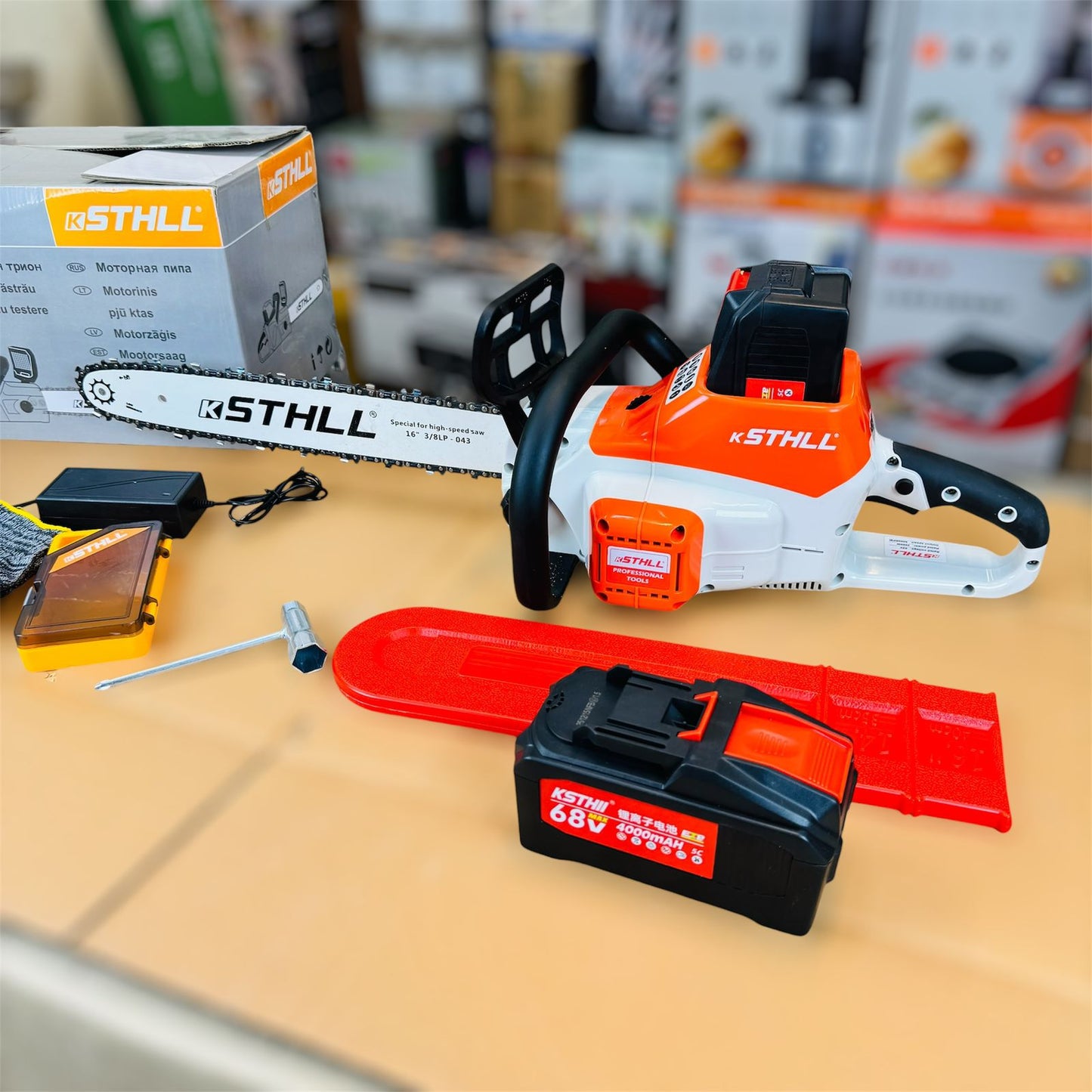 lot imported 16 inches Commercial Chainsaw 4000mah 67v