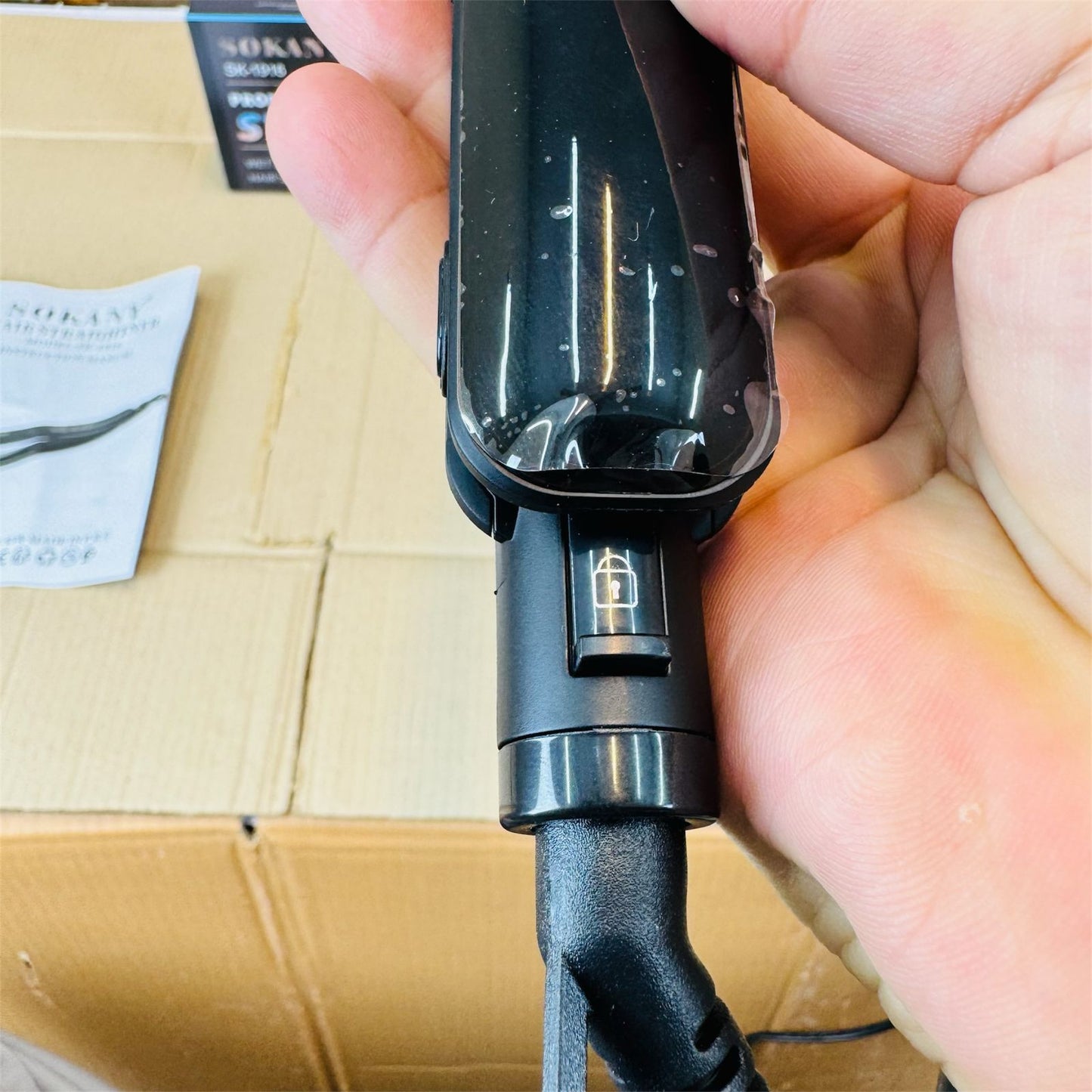 SOKANY wet in dry  Professional Digital Hair Straightener sk-1916