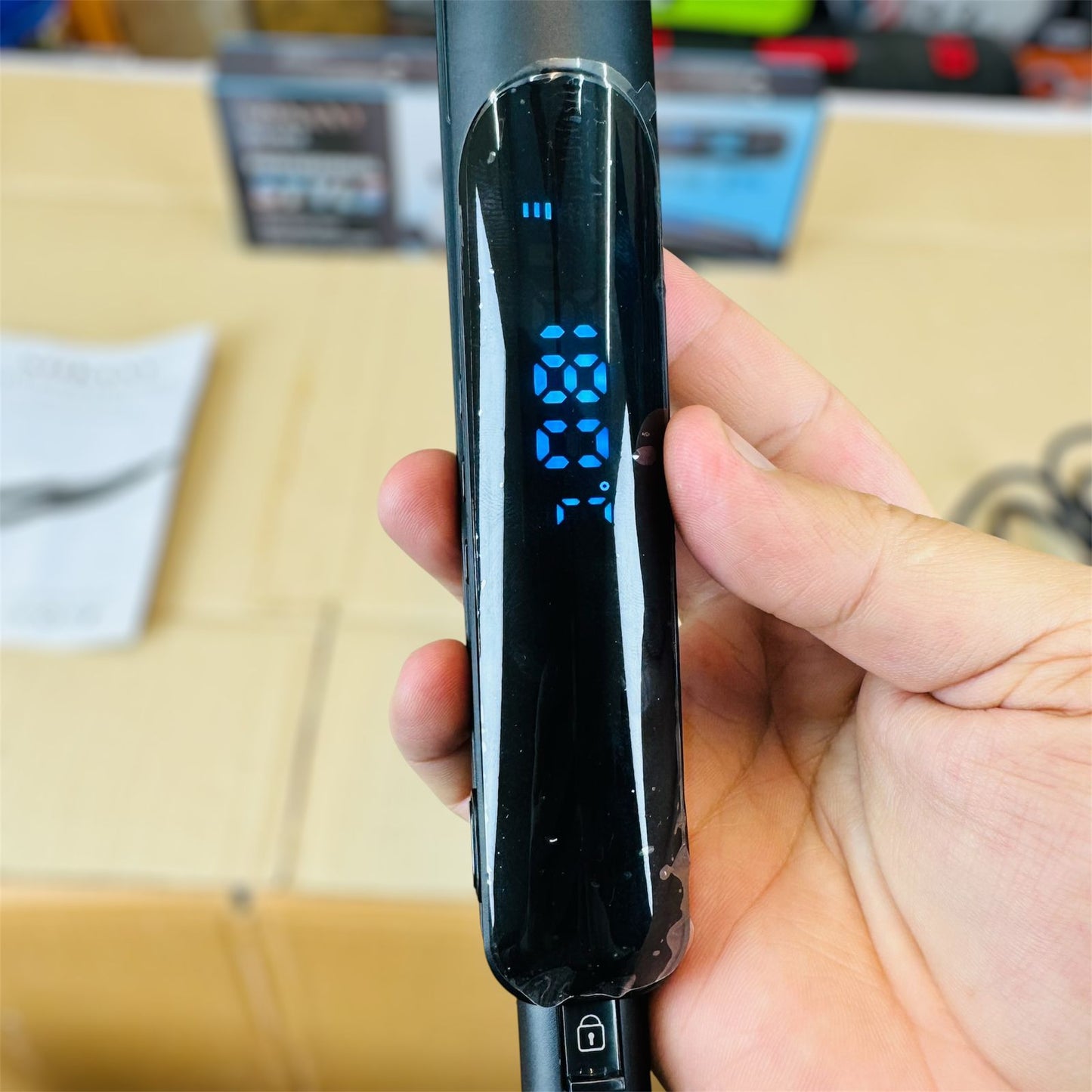 SOKANY wet in dry  Professional Digital Hair Straightener sk-1916