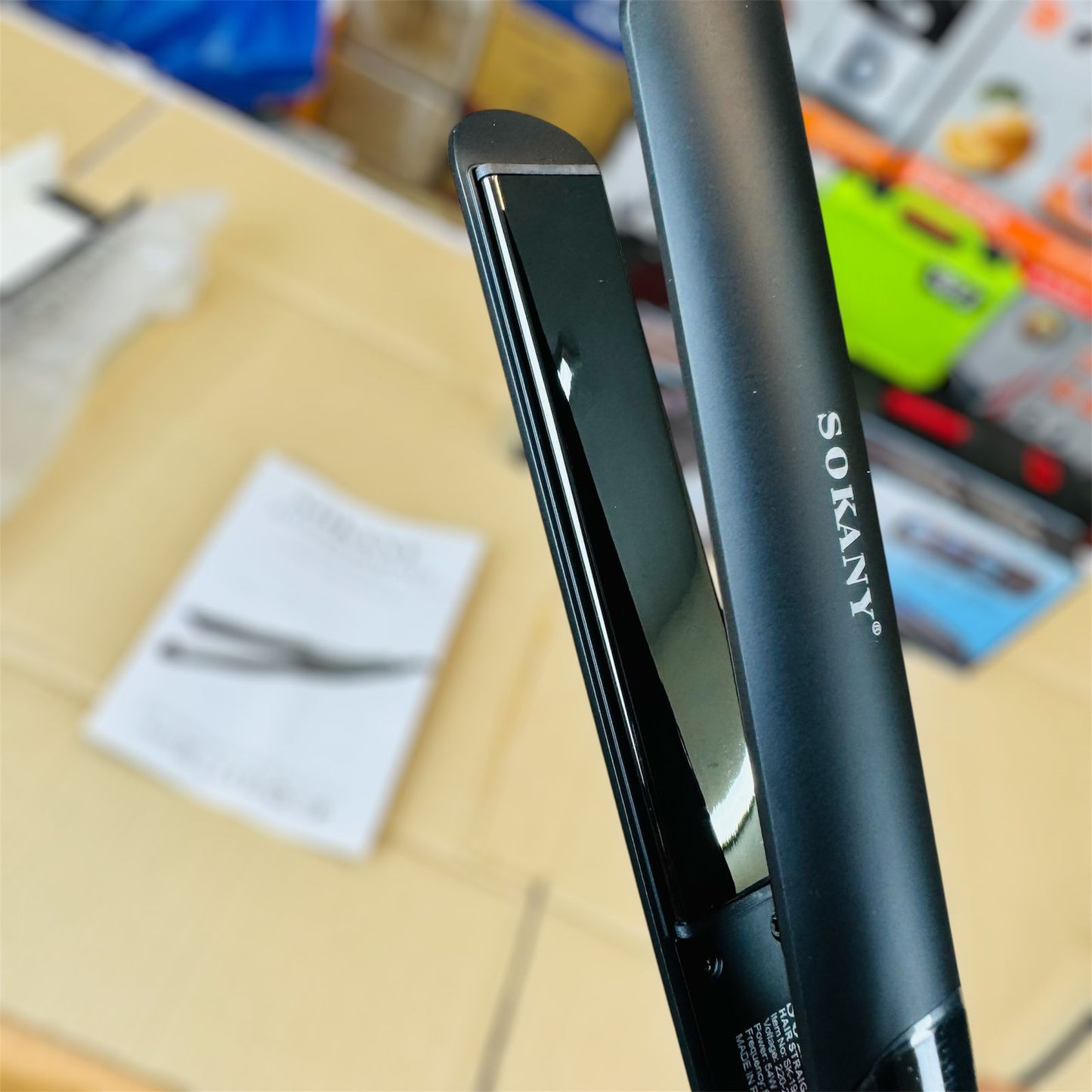 SOKANY wet in dry  Professional Digital Hair Straightener sk-1916