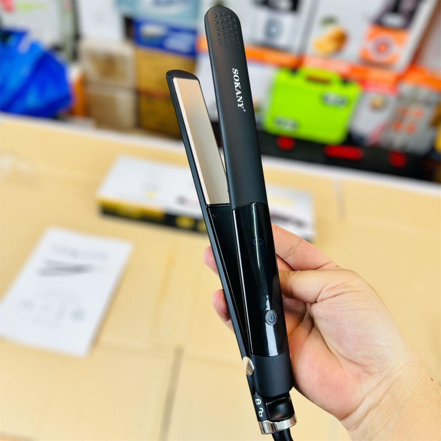 sokany professional  salon ultra hair straightener sk-1901