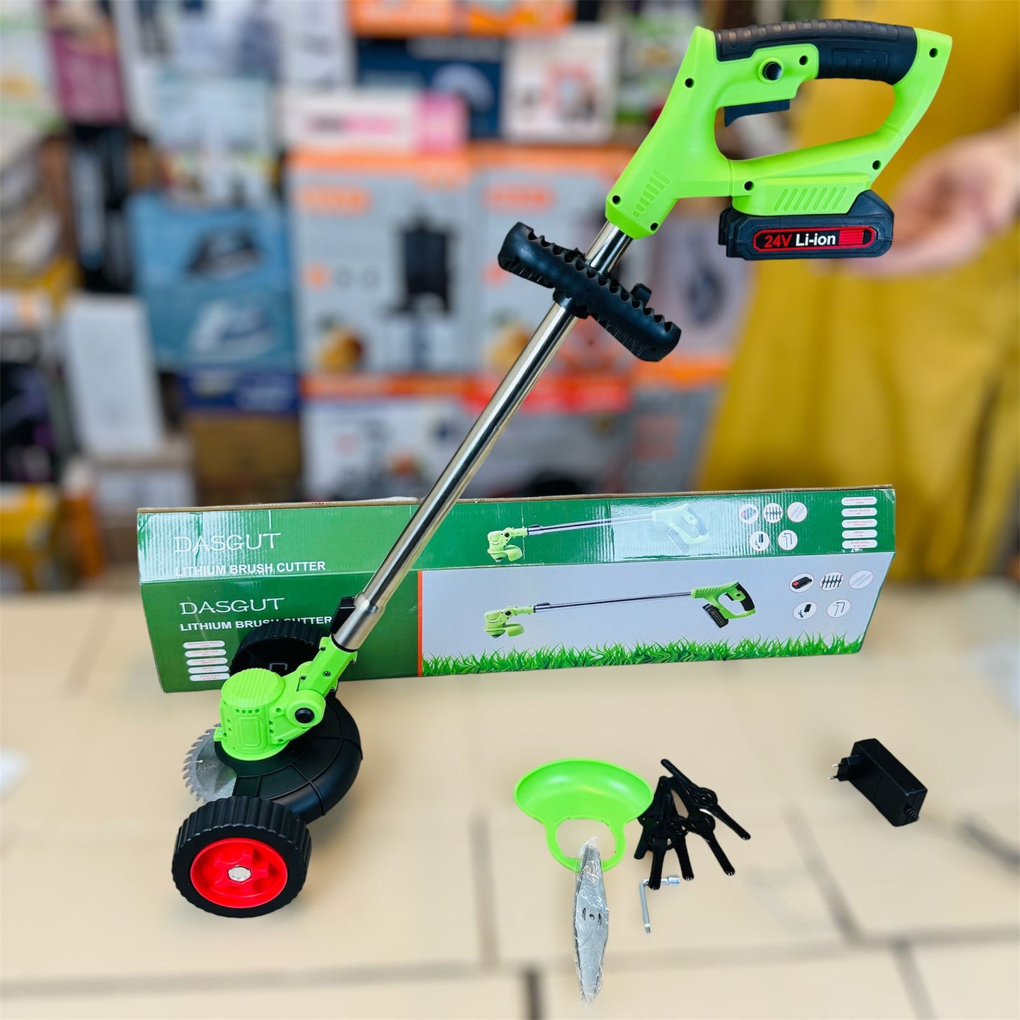 3 in 1 Rechargeable grass cuter machine set