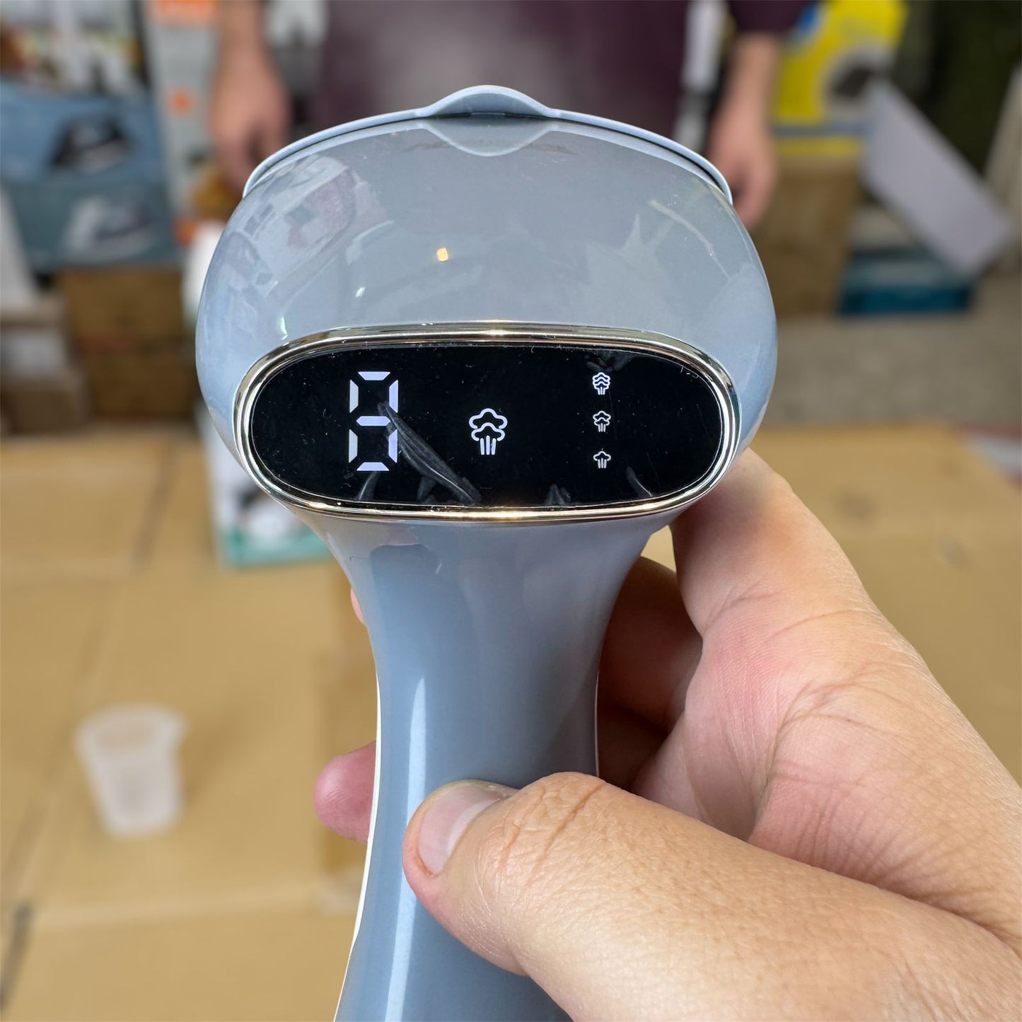 acekool digital torch handheld garment steamer