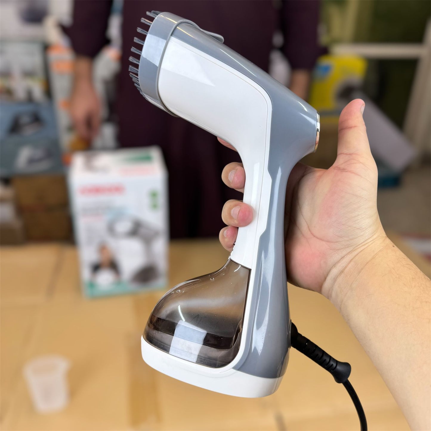 acekool digital torch handheld garment steamer