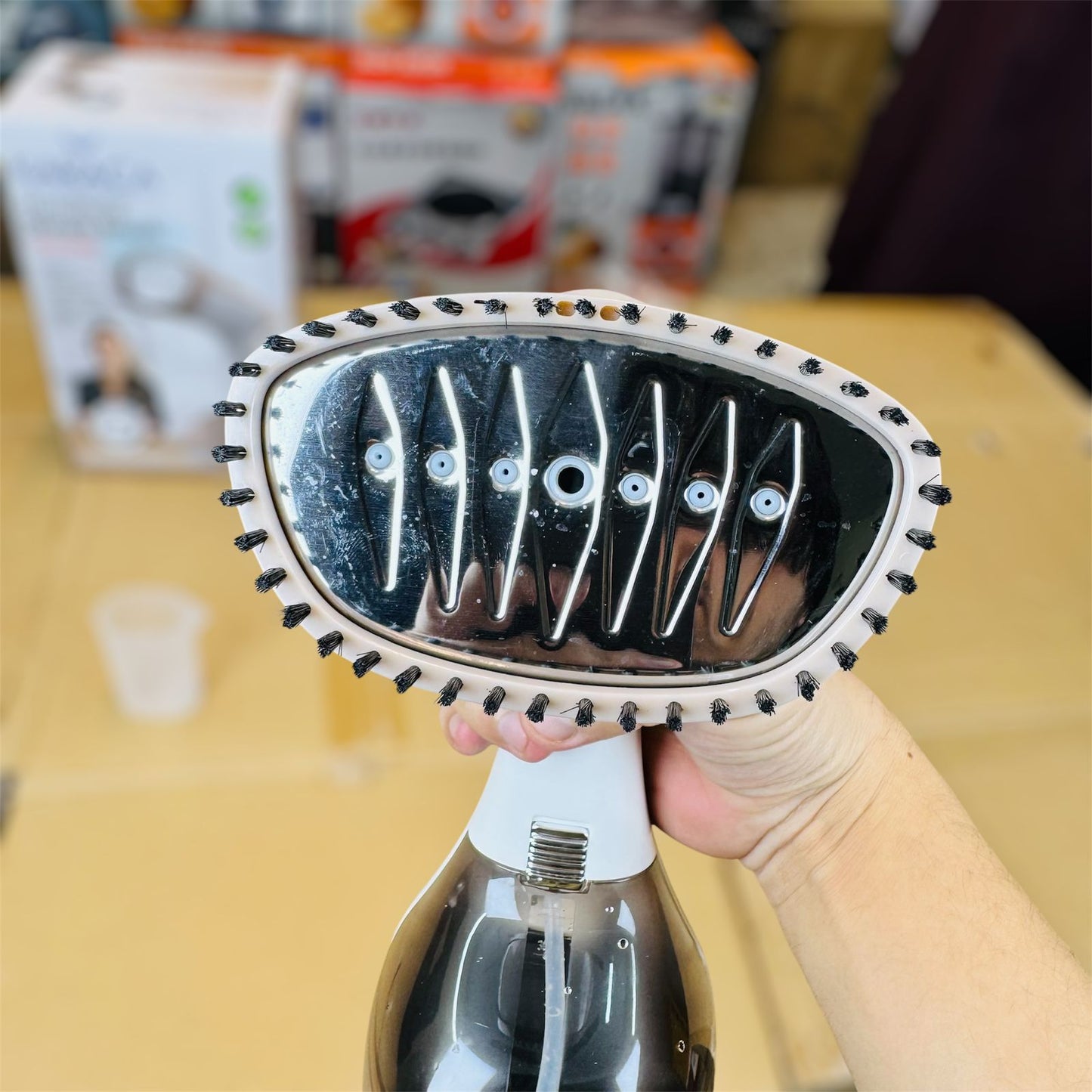 karaca digital torch handheld garment steamer