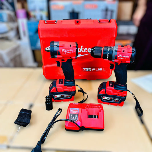 milwaukee 2 in 1 drill & impact set