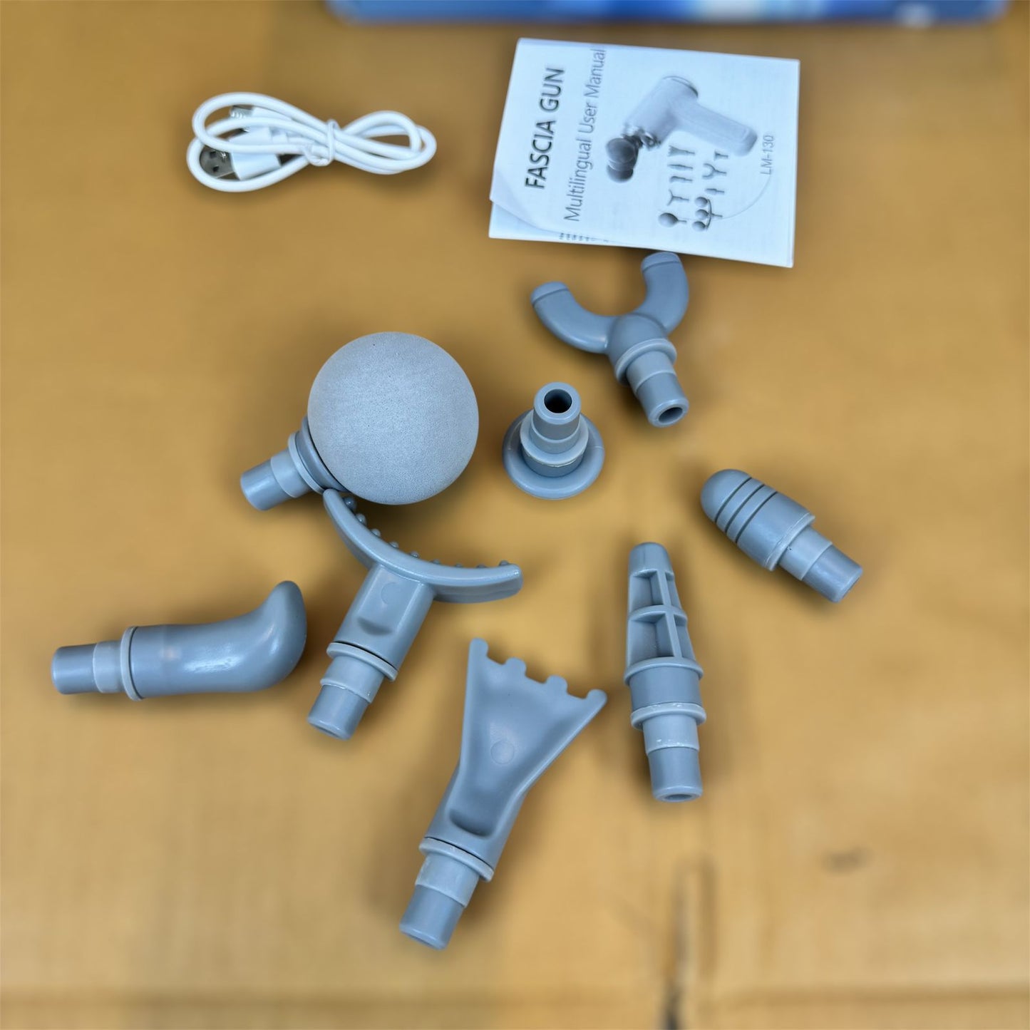 9 in 1 massager with 3 head function