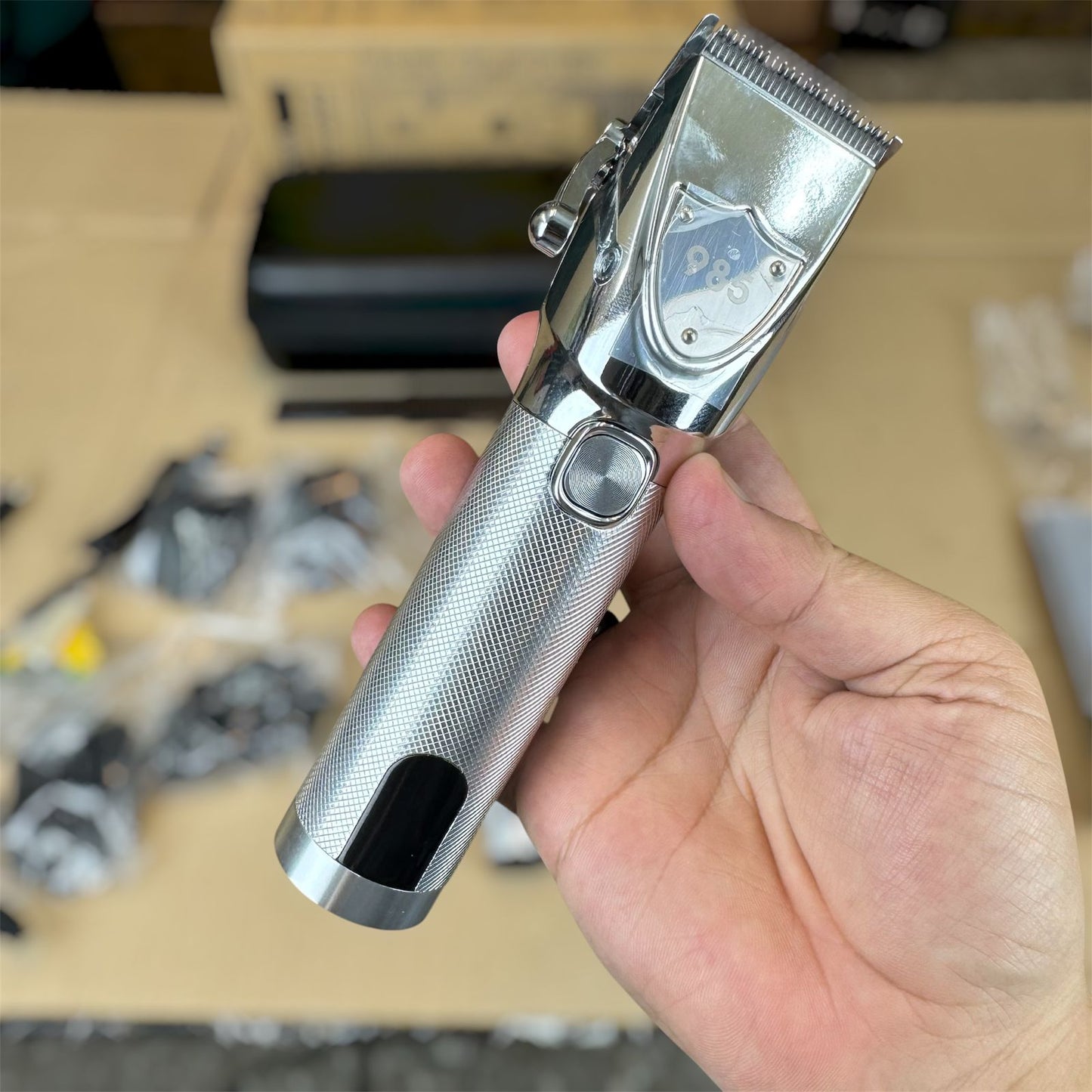Professional hair grooming kit