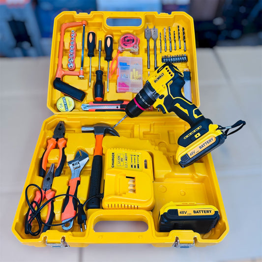 DEWALT 117 brushless drill mechine set