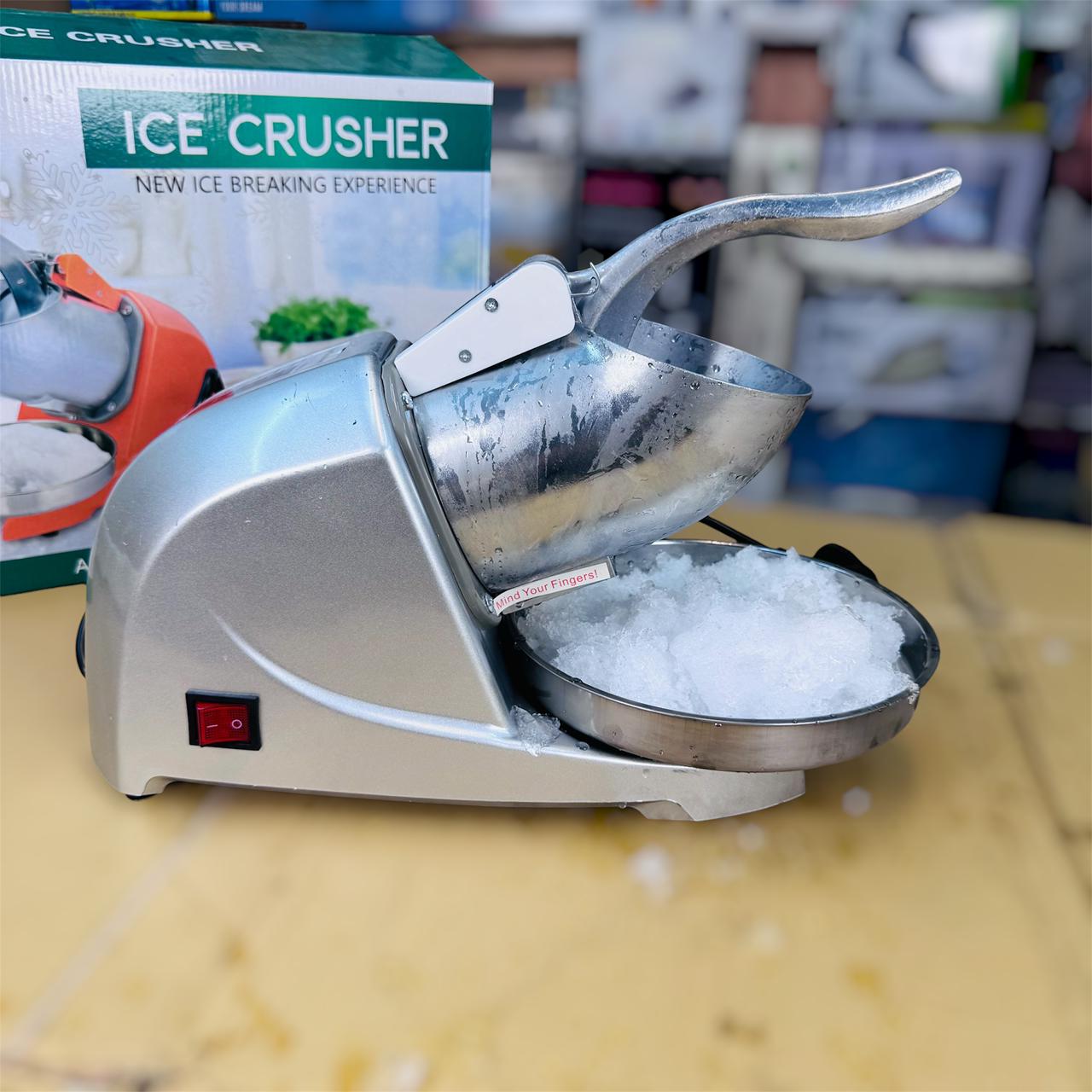 Electric ice crusher for home & commercial use 300W
