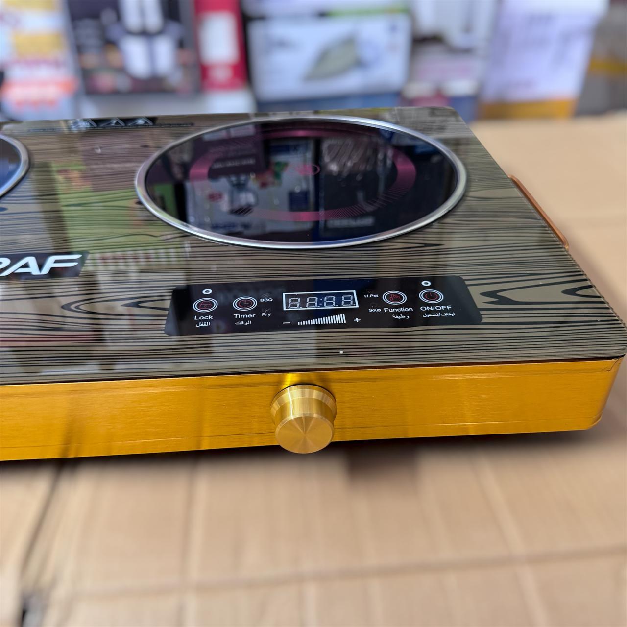 RAF DOUBLE HOT PLATE  2200+2200W