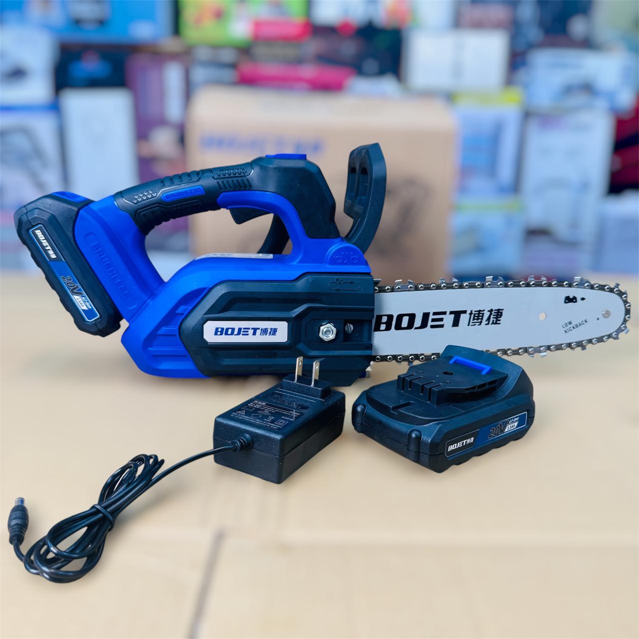 LOT imported BOJET  BJ 4372  12 inches chainsaw 2 batteries