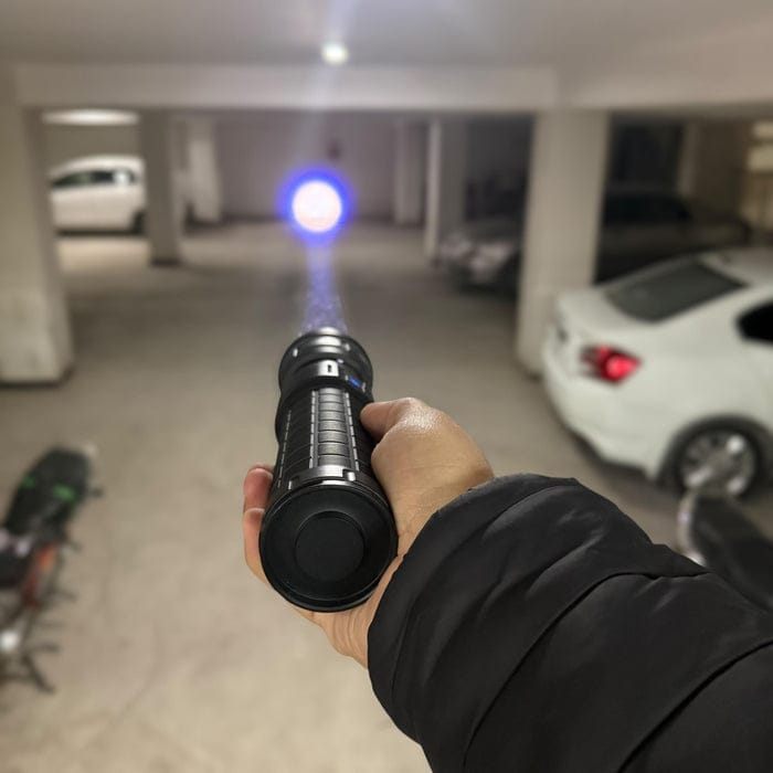 Zoom white laser flashlight torch SLH 891