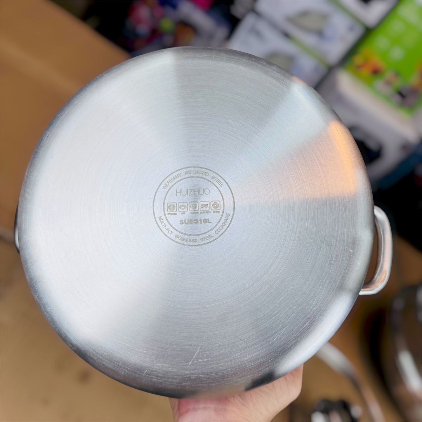 lot imported lasser coating stainlees steel 26CM