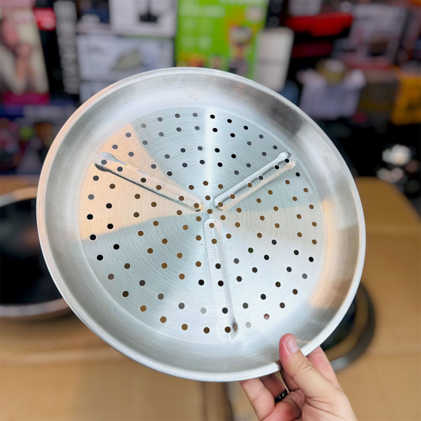 lot imported lesser coating deep fry pan 32CM food stamer