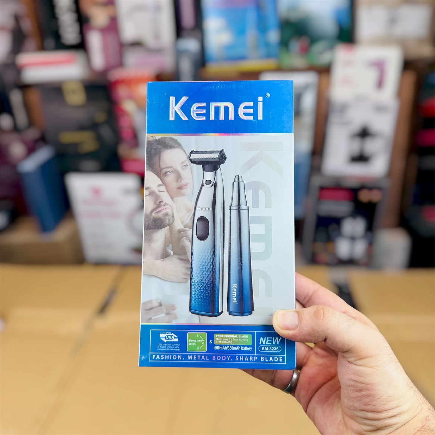 KEMEI 2 in 1 trimmer KM3236