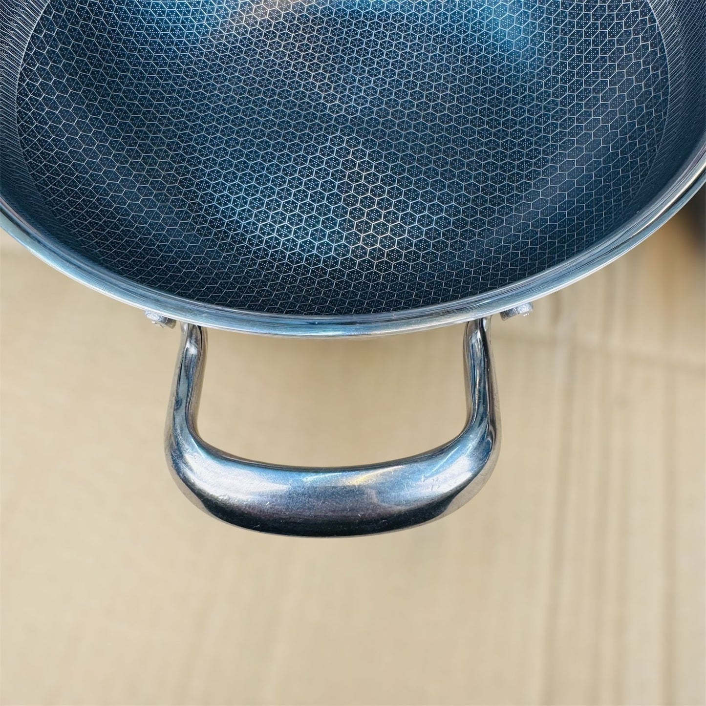 3 pcs lesser coating honeycomb shallow handi  30 cm+32 cm+ 34cm