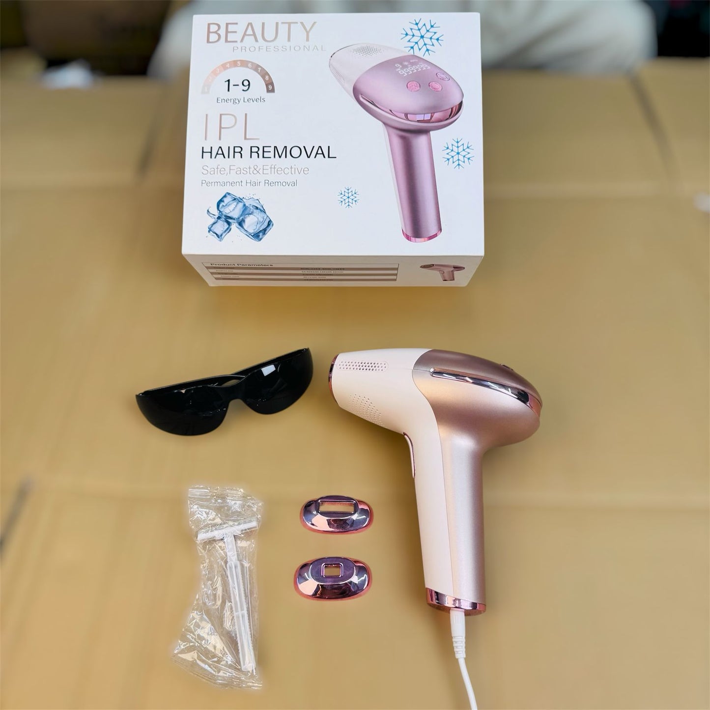 Beaty professional IPLS laser hair removal
