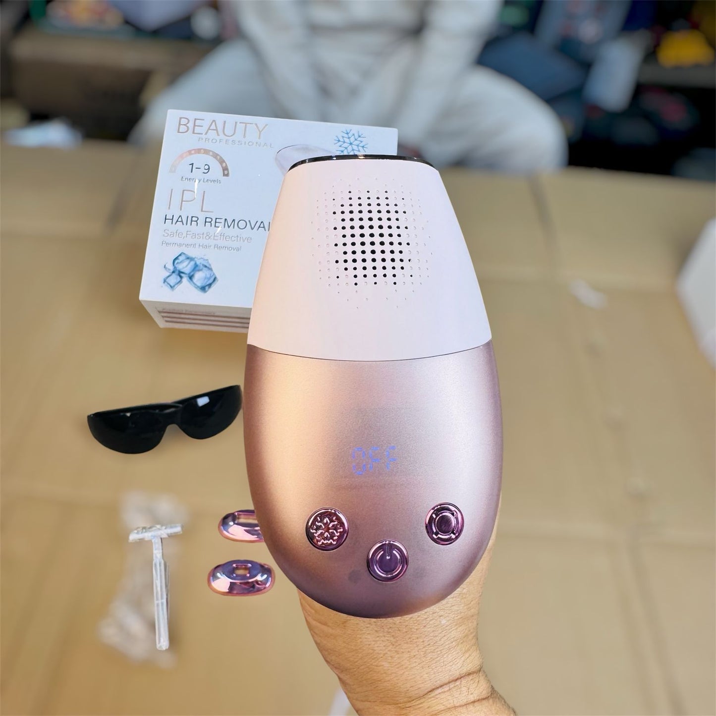 Beaty professional IPLS laser hair removal