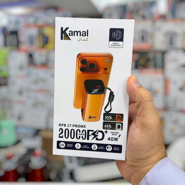 MINI Lithium 20000 mAh  kamal power bank KBP17 promax