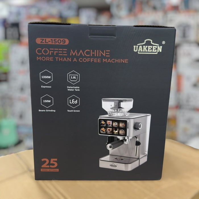 UAKEEN espresso coffe machine with grinder ZL_1509