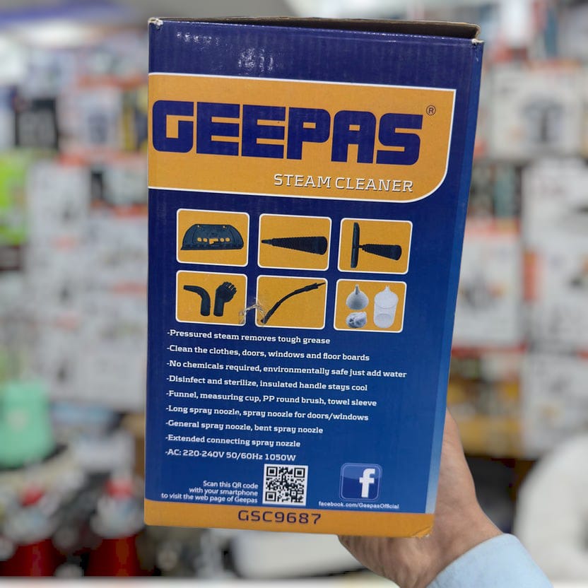 Geepas steam cleaner 9687