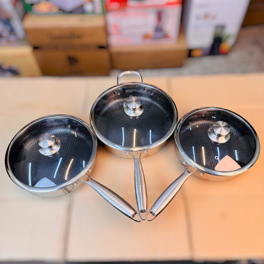 Honeycomb Lesser Coating Shallow Frypan
