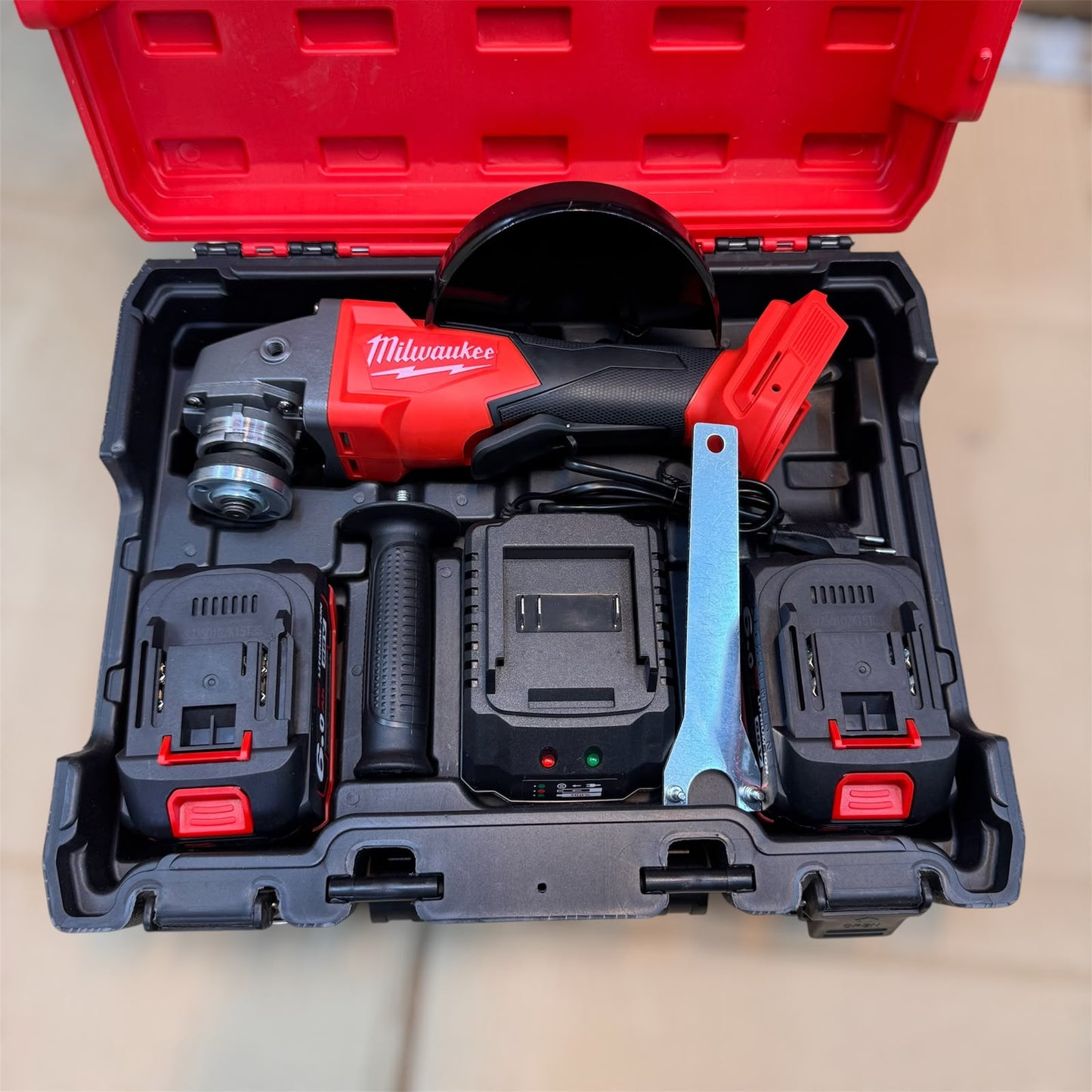 milwauke commercial 5 inches angle grinder