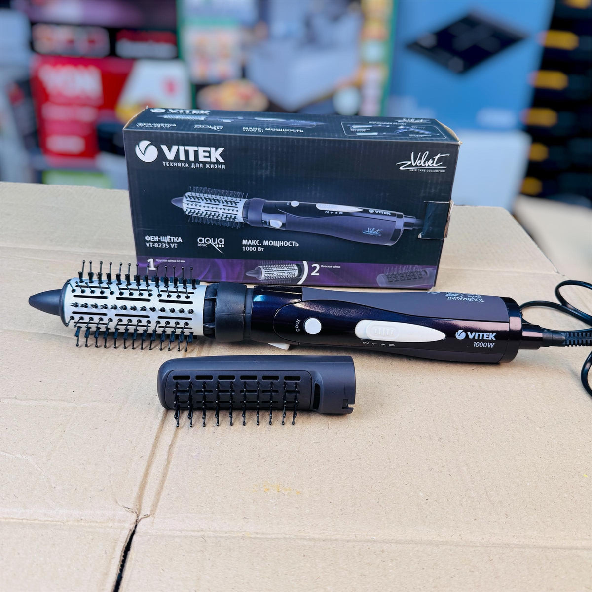 VITEK  2 in 1 hair dryer & hair brush