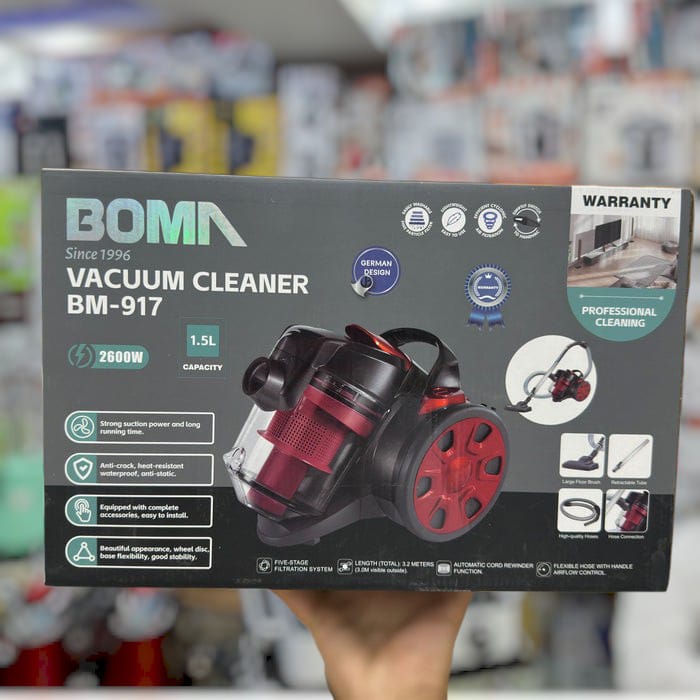 BOMA powerful cyclonic  1.5L vacuum cleaner BM-917