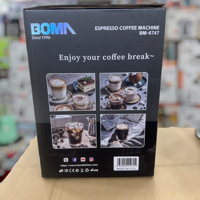 BOMA digital Espresso coffe machine BM-6747