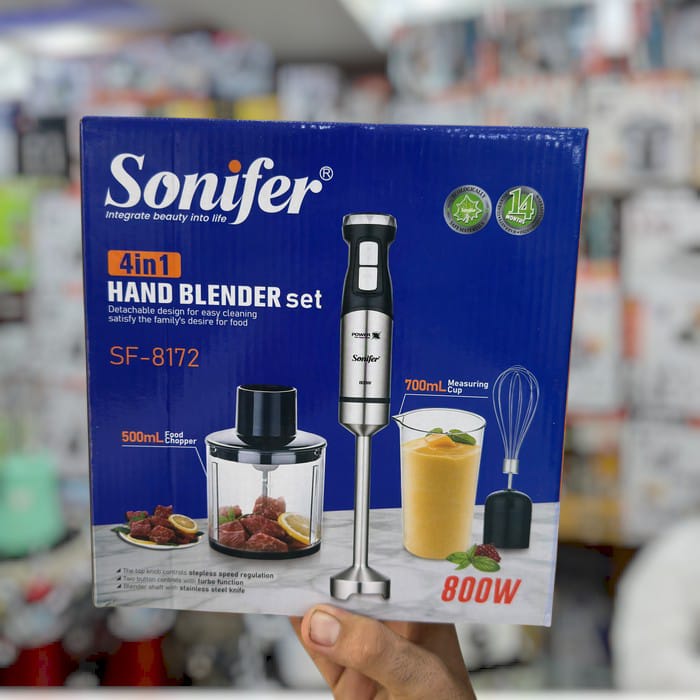 Sonifer 4 in 1 electric hand blender set Sf- 8172