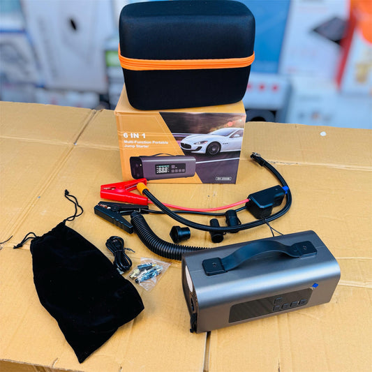 6 in 1 multifunction portable jump starter Ek_20008