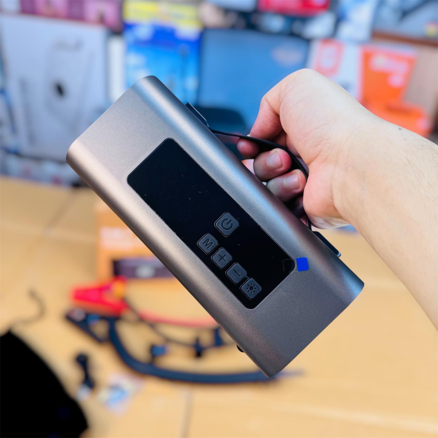 6 in 1 multifunction portable jump starter Ek_20008