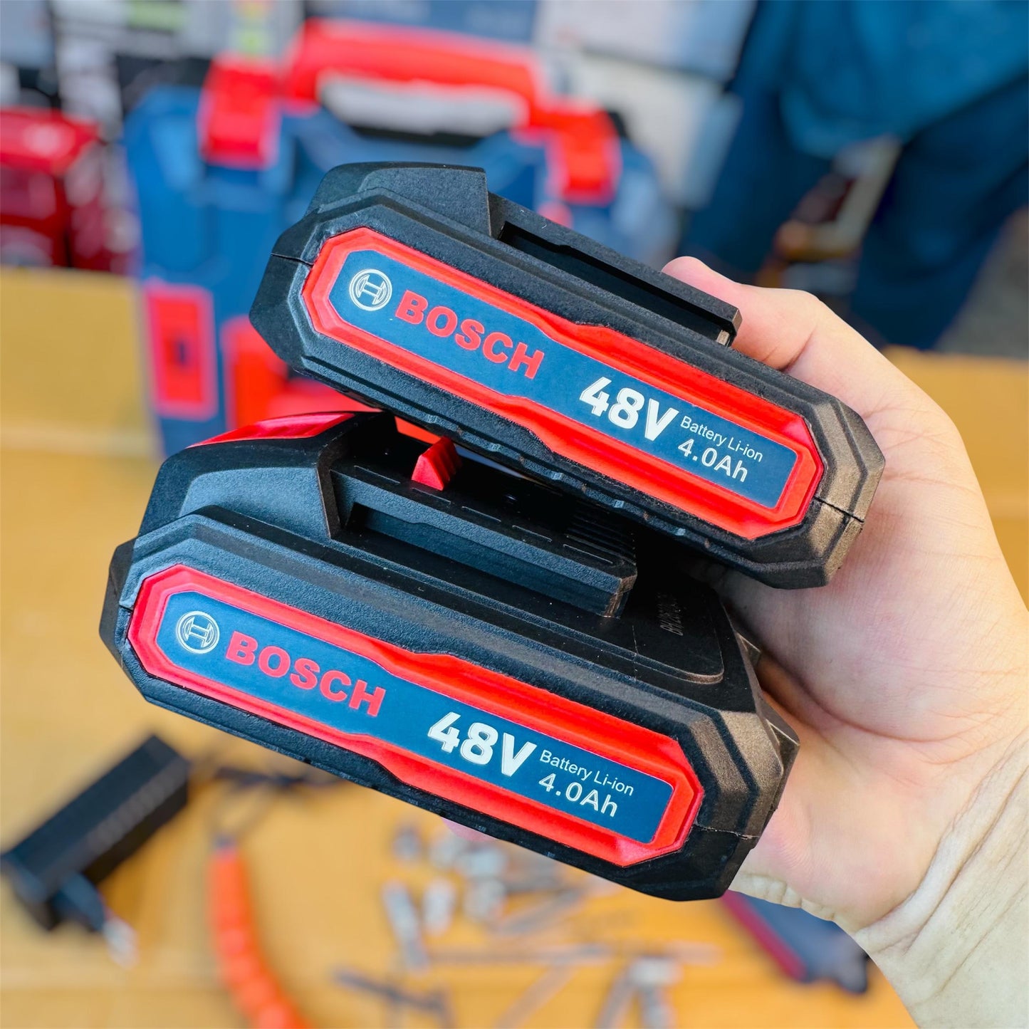 BOSCH 2 in 1 drill & impact wrench with tools